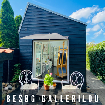 besøg gallerilou galleri i Aarhus ved Risskov