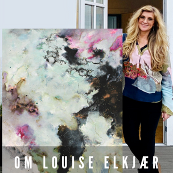 louise elkjær kunstner gallerilou moderne og unikke malerier