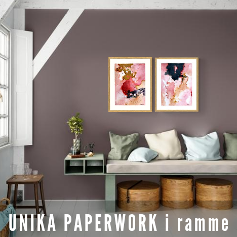 unika paperwork i ramme