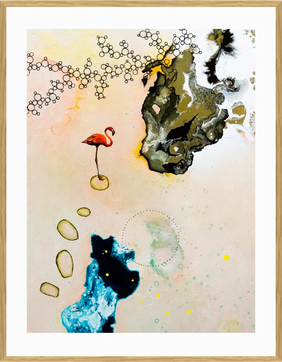 Massiv egetræsramme  40x50 (1)