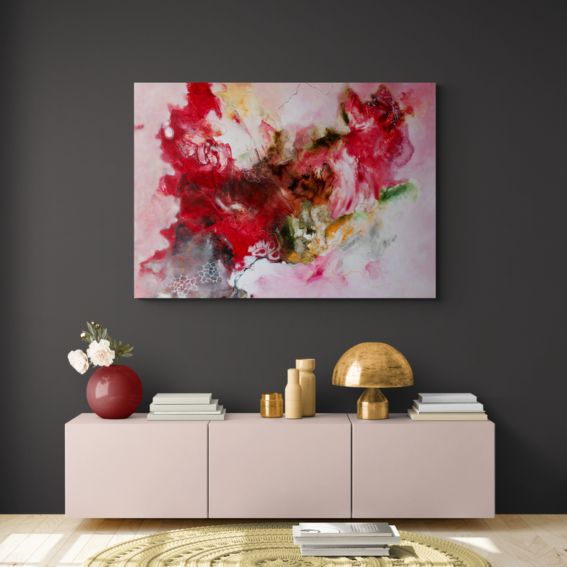 Livingroom HORIZONTAL canvas art wall decor (a)