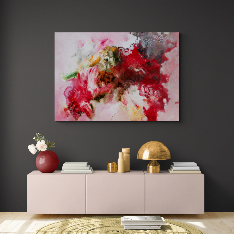 Livingroom HORIZONTAL canvas art wall decor (b)