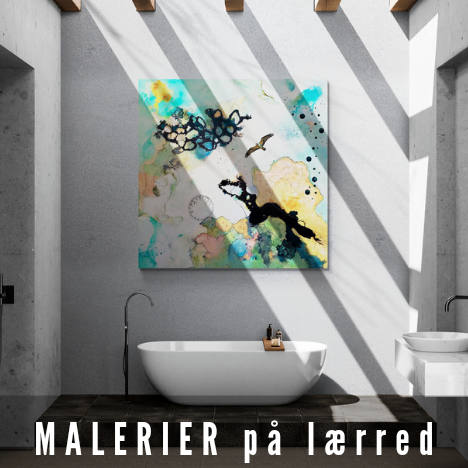malerier paa laerred 